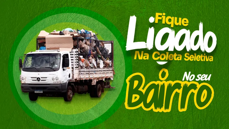 Imagem de compartilhamento para o artigo Moradores devem ficar atentos aos dias da coleta seletiva em Costa Rica da MS Todo dia